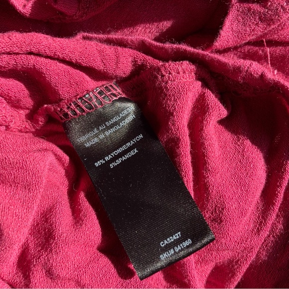 Lily Morgan pink size large 3/4" sleeve shirt - Picture 7 of 8